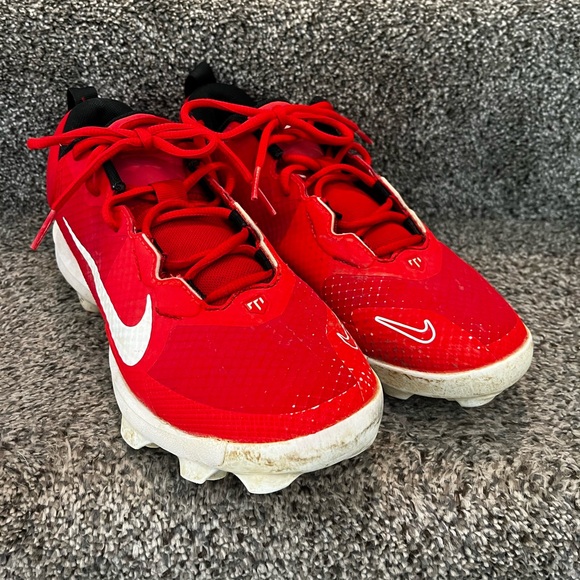 Nike Force Trout 9 Pro MCS Baseball Cleats FB2908-600 University Red Mens sz 7 - Picture 1 of 13